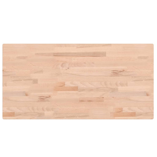 Bathroom Countertop 100x50x4 cm Solid Wood Beech