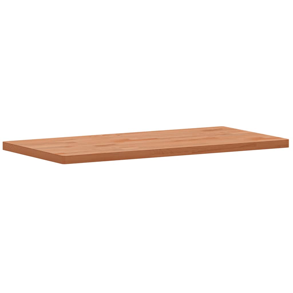 Bathroom Countertop 80x40x2.5 cm Solid Wood Beech