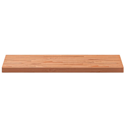 Bathroom Countertop 100x50x4 cm Solid Wood Beech