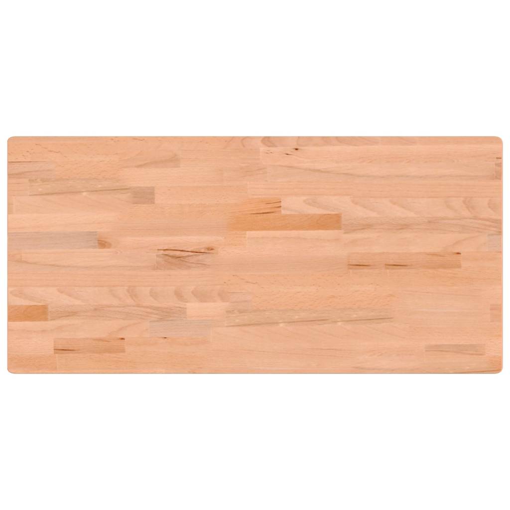 Desk Top 115x55x2.5 cm Solid Wood Beech