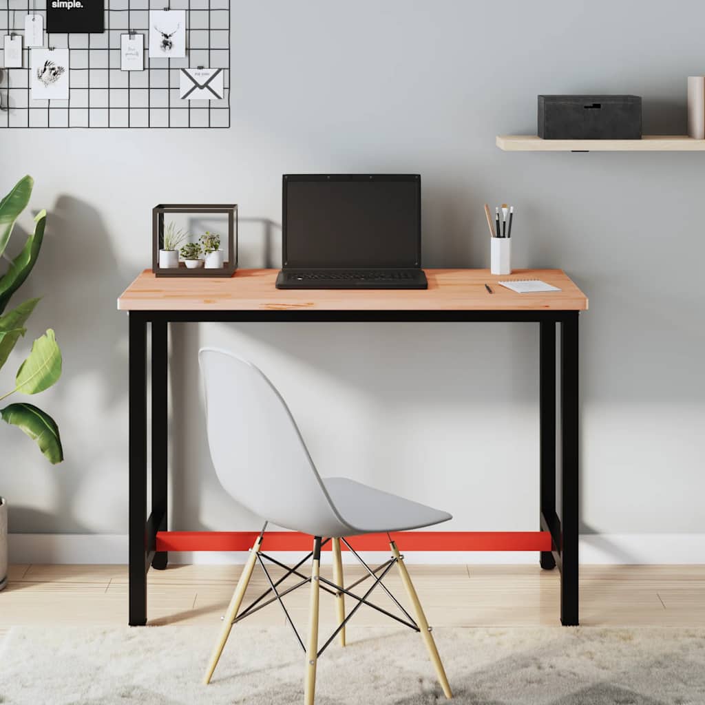 Desk Top 115x55x2.5 cm Solid Wood Beech