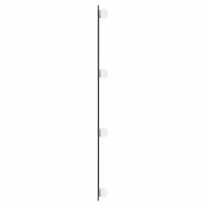 Wall Mirror with LED Lights 30x80 cm Glass Rectangle