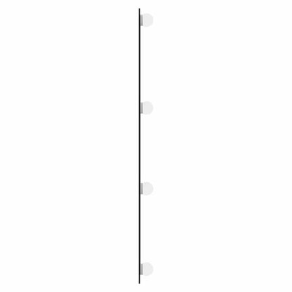 Wall Mirror with LED Lights 40x80 cm Glass Rectangle