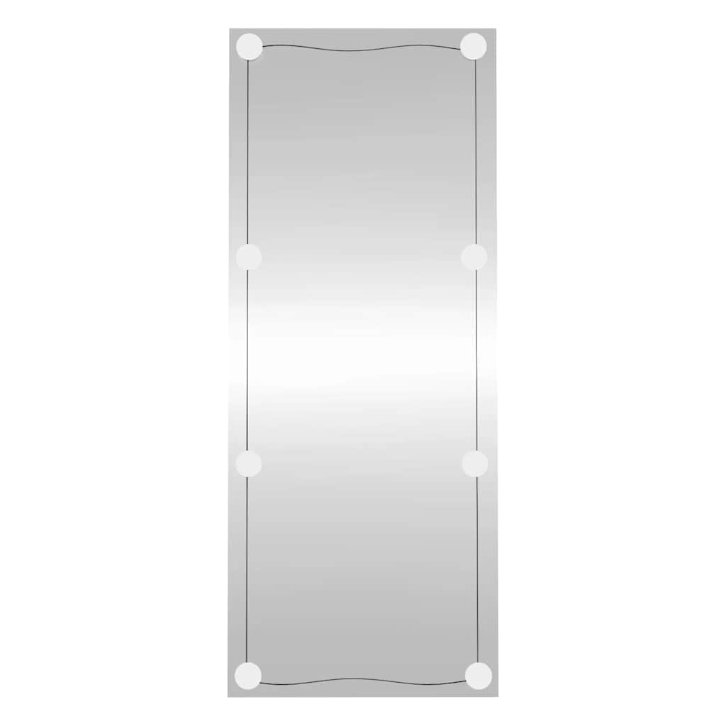 Wall Mirror with LED Lights 40x100 cm Glass Rectangle