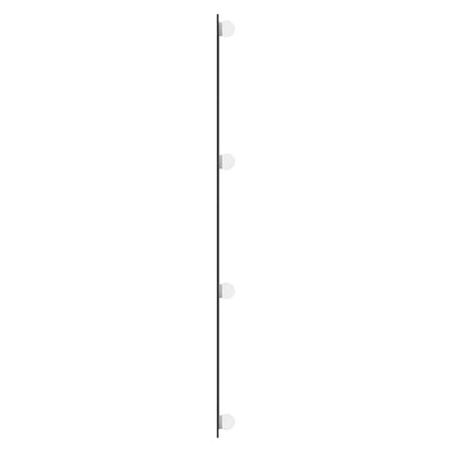 Wall Mirror with LED Lights 40x100 cm Glass Rectangle