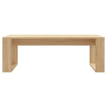 Coffee Table Sonoma Oak 102x50x35 cm Engineered Wood
