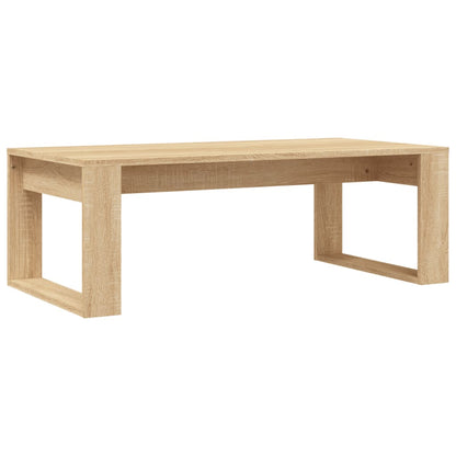 Coffee Table Sonoma Oak 102x50x35 cm Engineered Wood