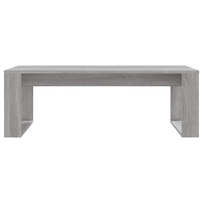 Coffee Table Grey Sonoma 102x50x35 cm Engineered Wood
