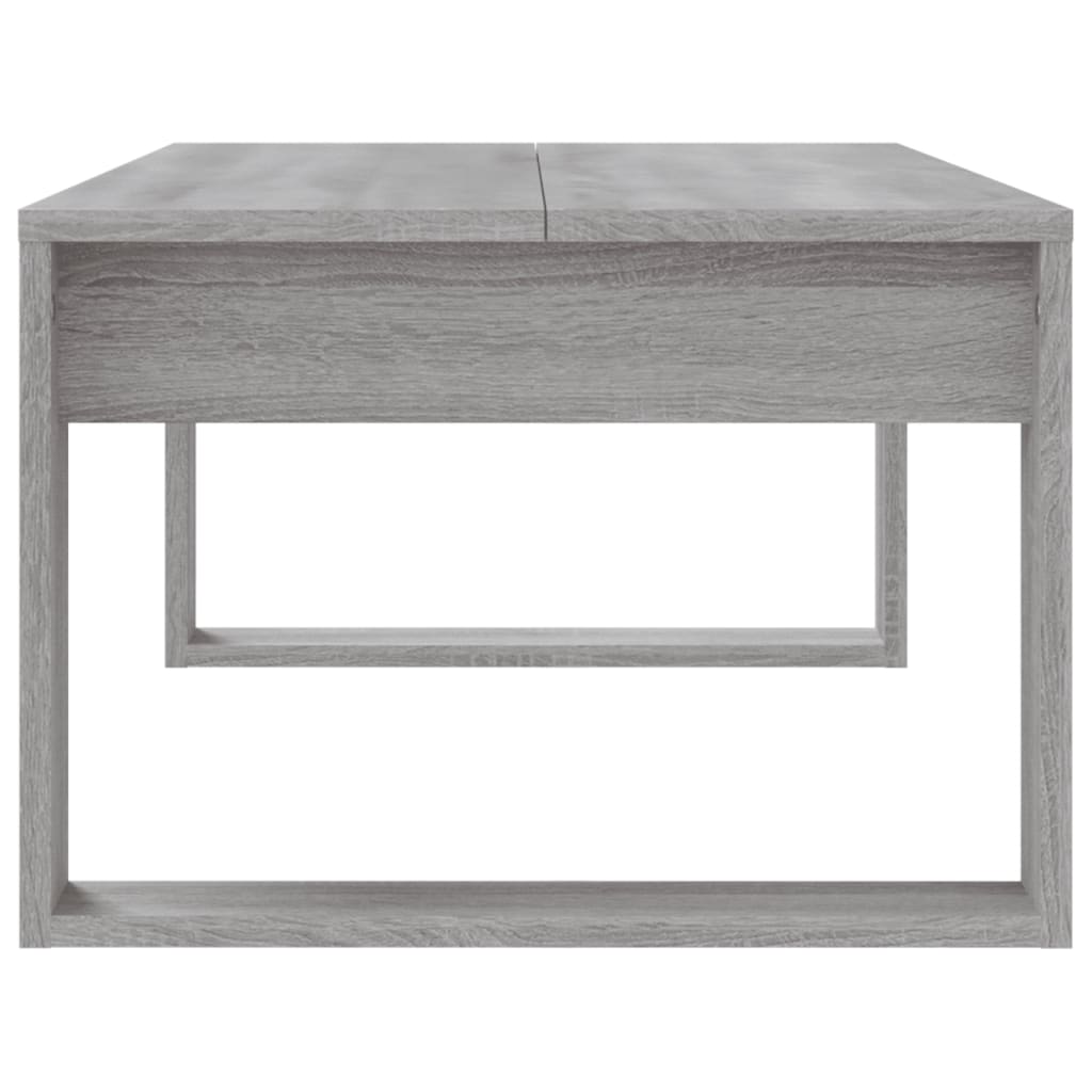 Coffee Table Grey Sonoma 102x50x35 cm Engineered Wood