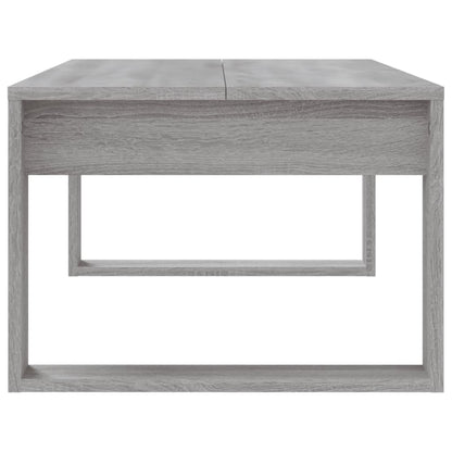 Coffee Table Grey Sonoma 102x50x35 cm Engineered Wood