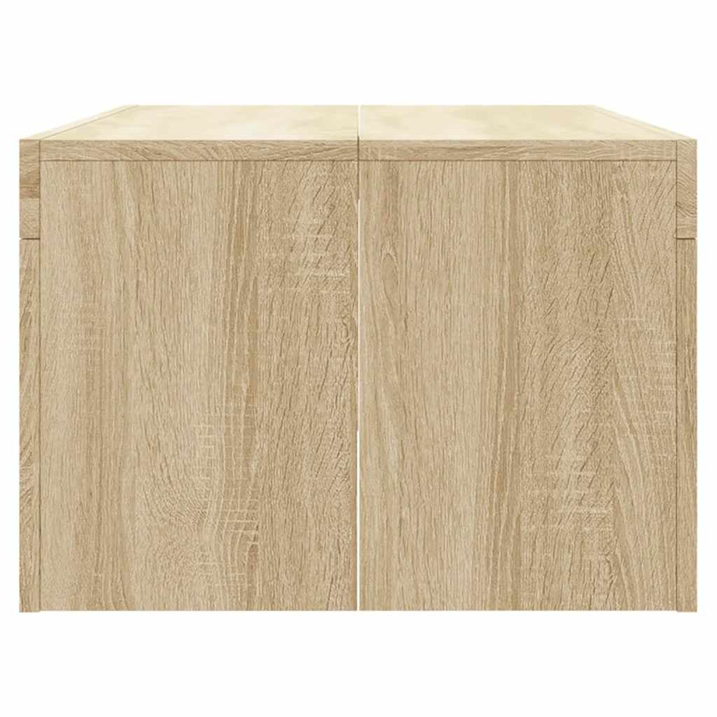 Coffee Table Sonoma Oak 102x50x36 cm Engineered Wood