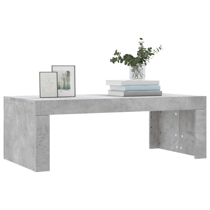 Coffee Table Concrete Grey 102x50x36 cm Engineered Wood