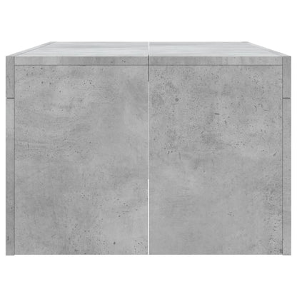 Coffee Table Concrete Grey 102x50x36 cm Engineered Wood