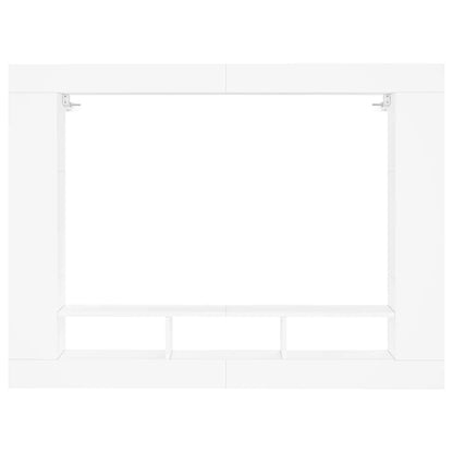 TV Cabinet White 152x22x113 cm Engineered Wood