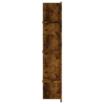 TV Cabinet Smoked Oak 152x22x113 cm Engineered Wood