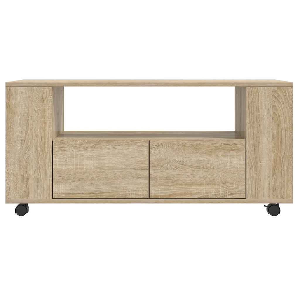 TV Cabinet Sonoma Oak 102x34,5x43 cm Engineered Wood