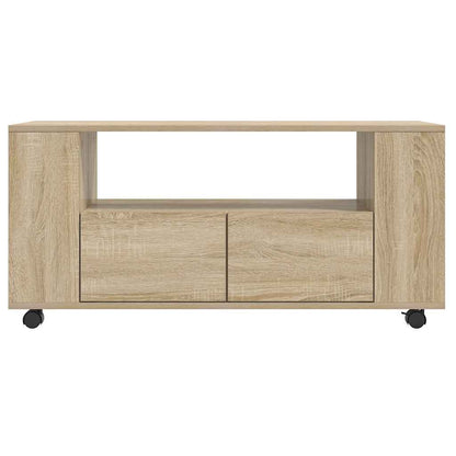 TV Cabinet Sonoma Oak 102x34,5x43 cm Engineered Wood