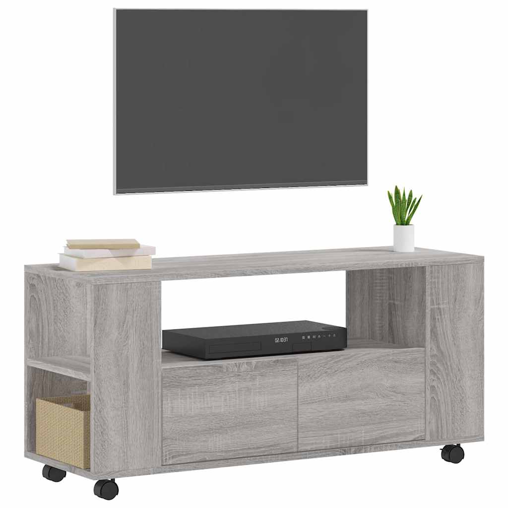 TV Cabinet Grey Sonoma 102x34,5x43 cm Engineered Wood