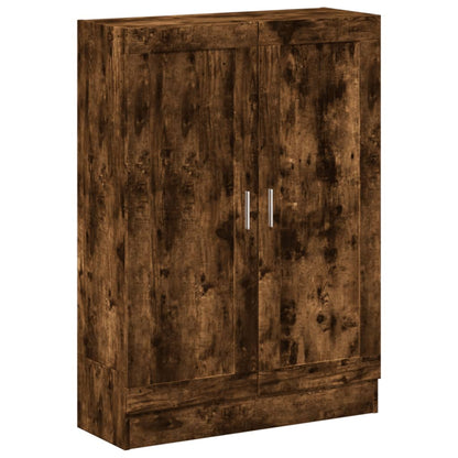 Book Cabinet Smoked Oak 82,5x30,5x115 cm Engineered Wood