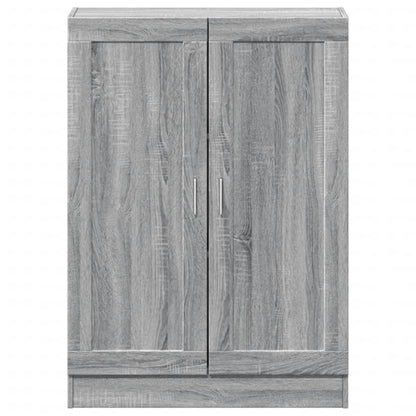 Book Cabinet Grey Sonoma 82,5x30,5x115 cm Engineered Wood