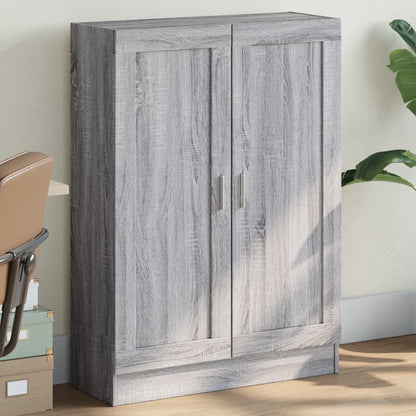 Book Cabinet Grey Sonoma 82,5x30,5x115 cm Engineered Wood