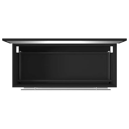 Bathroom Cabinet With Mirror | Black | Engineered Wood | Medium
