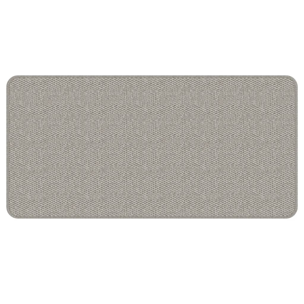 Carpet Runner Sisal Look Platina 50x100 cm