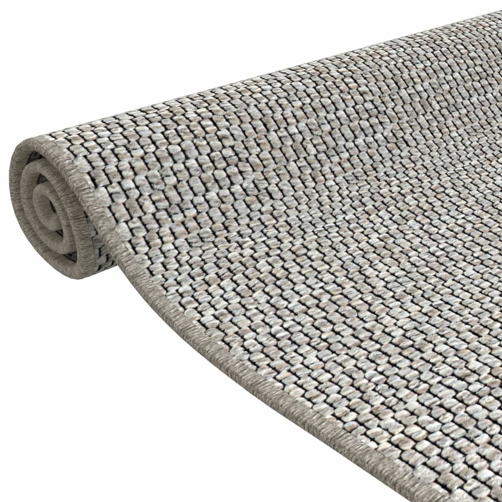 Carpet Runner Sisal Look Platina 50x150 cm