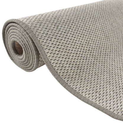 Carpet Runner Sisal Look Platina 50x250 cm