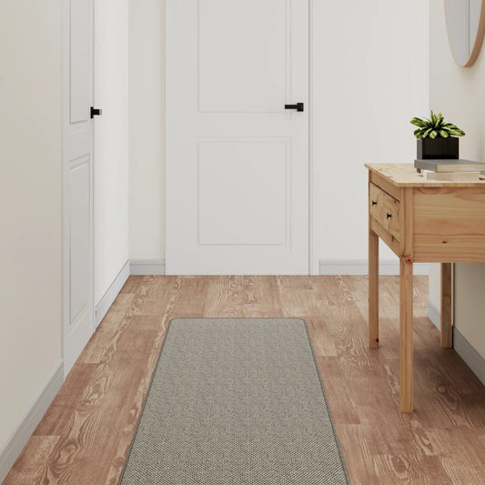 Carpet Runner Sisal Look Platina 50x250 cm