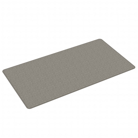Carpet Runner Sisal Look Silver 80x150 cm