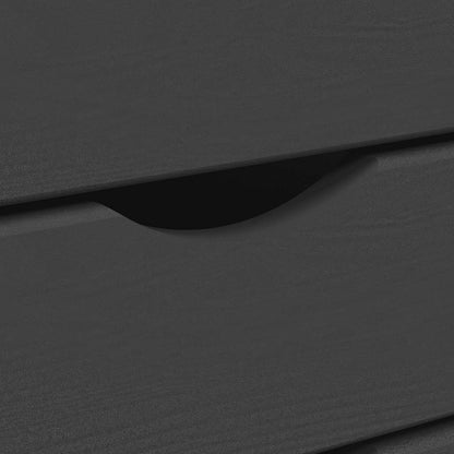 Rolling Cabinet | MOSS Grey | Solid pine wood, engineered wood, plastic