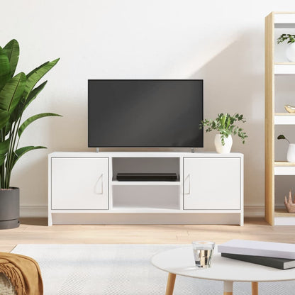 TV Cabinet White 102x30x37,5 cm Engineered Wood