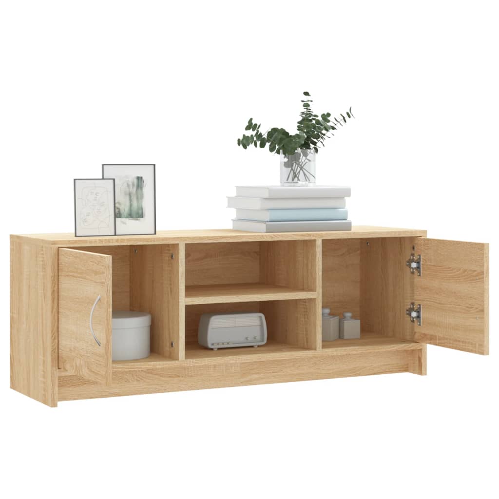 TV Cabinet Sonoma Oak 102x30x37,5 cm Engineered Wood