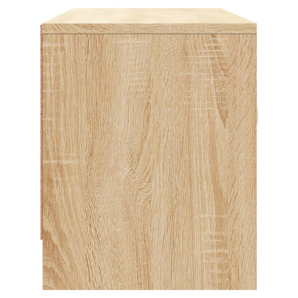 TV Cabinet Sonoma Oak 102x30x37.5 cm Engineered Wood
