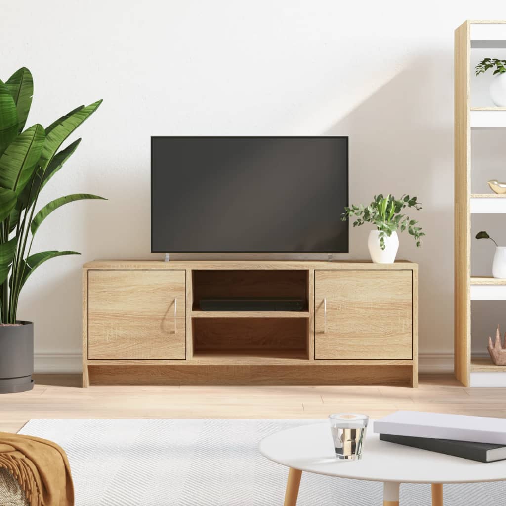 TV Cabinet Sonoma Oak 102x30x37,5 cm Engineered Wood