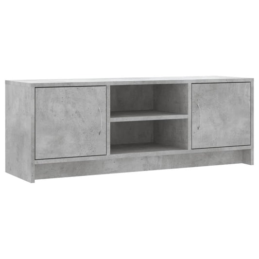 TV Cabinet Concrete Grey 102x30x37,5 cm Engineered Wood