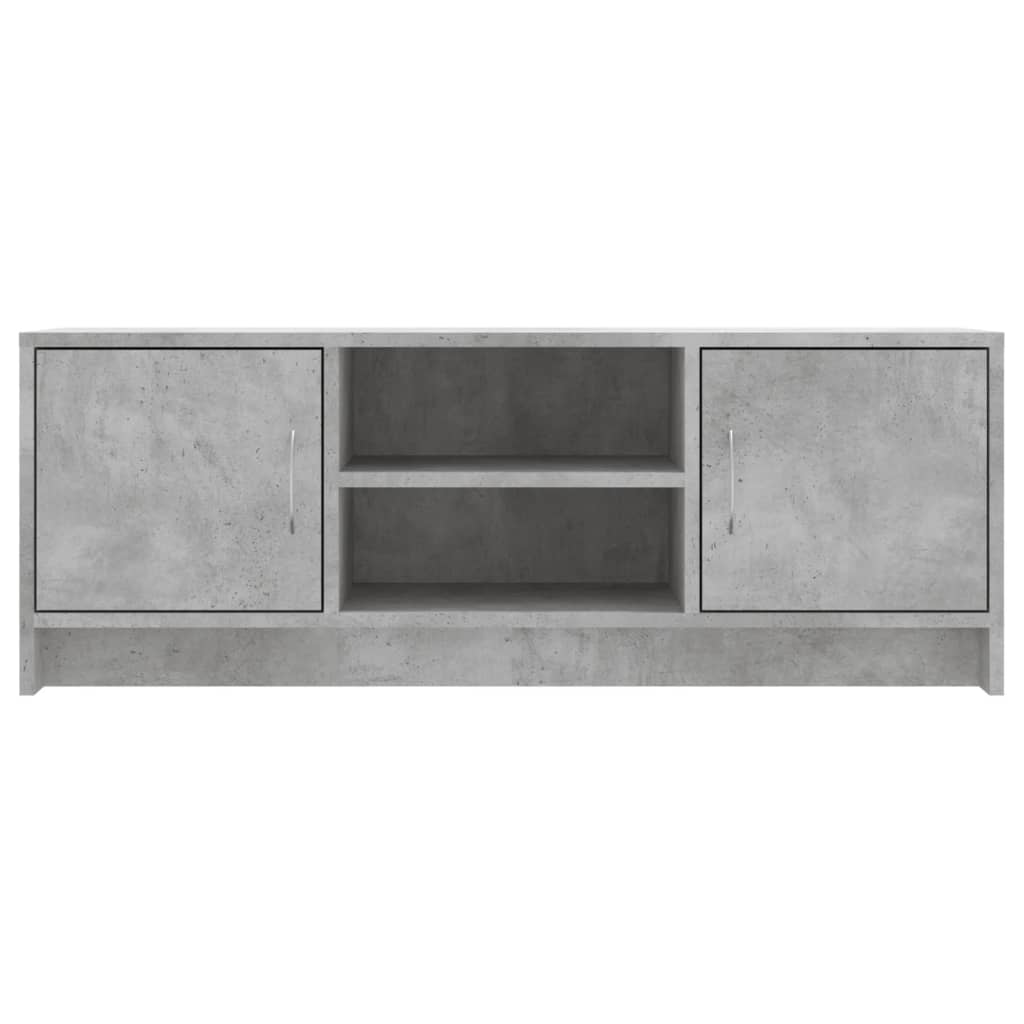 TV Cabinet Concrete Grey 102x30x37,5 cm Engineered Wood