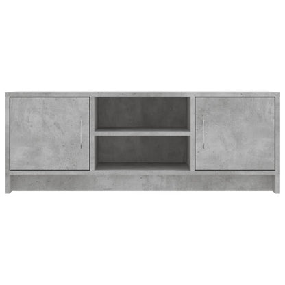 TV Cabinet Concrete Grey 102x30x37,5 cm Engineered Wood