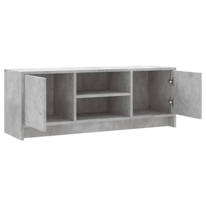 TV Cabinet Concrete Grey 102x30x37,5 cm Engineered Wood