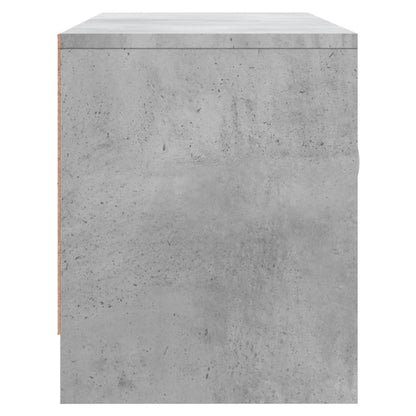 TV Cabinet Concrete Grey 102x30x37,5 cm Engineered Wood