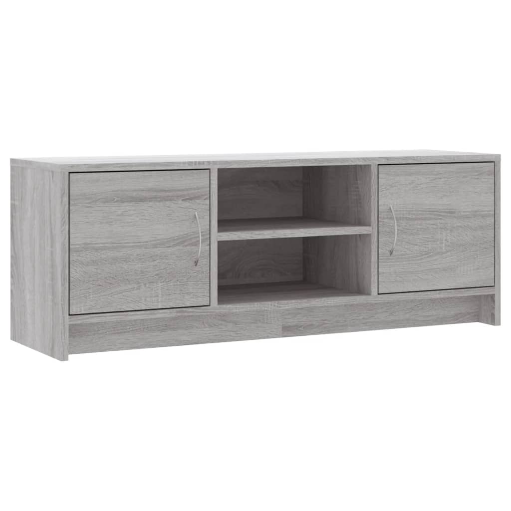 TV Cabinet Grey Sonoma 102x30x37,5 cm Engineered Wood