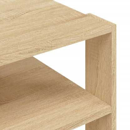 Coffee Table Sonoma Oak 58x58x40 cm Engineered Wood