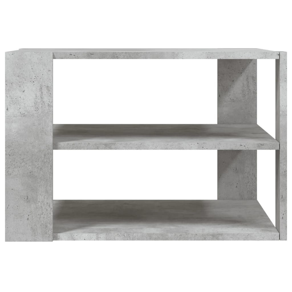 Coffee Table Concrete Grey 58x58x40 cm Engineered Wood