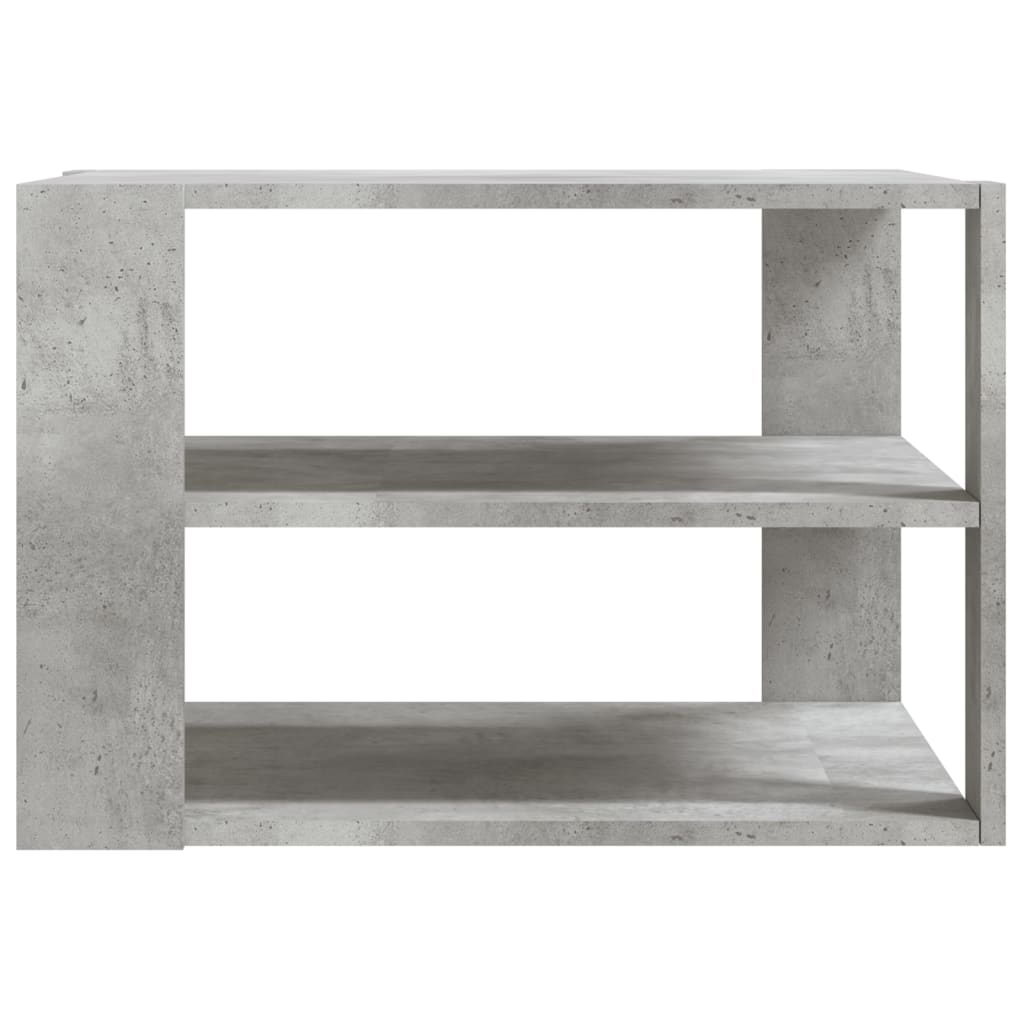Coffee Table Concrete Grey 58x58x40 cm Engineered Wood