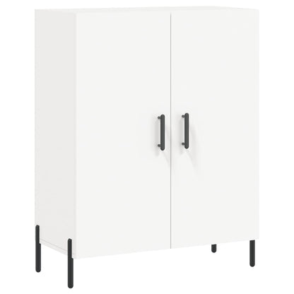 Highboard White 69,5x34x180 cm Engineered Wood