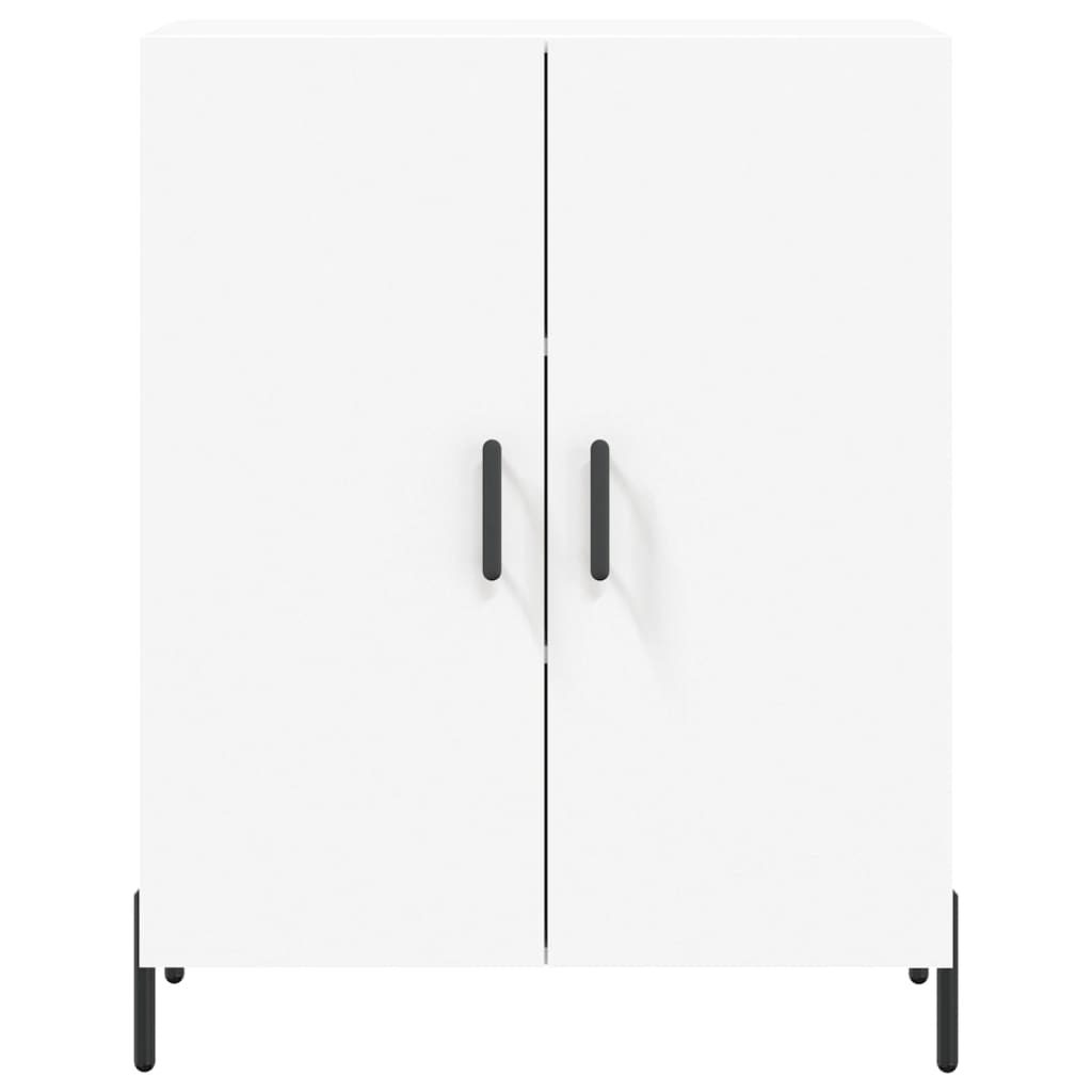 Highboard White 69,5x34x180 cm Engineered Wood