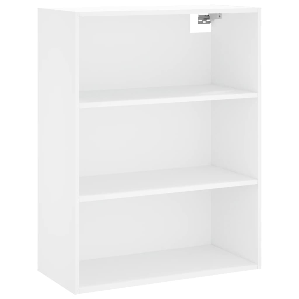 Highboard White 69,5x34x180 cm Engineered Wood