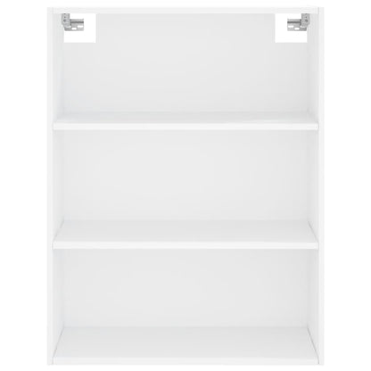 Highboard White 69,5x34x180 cm Engineered Wood