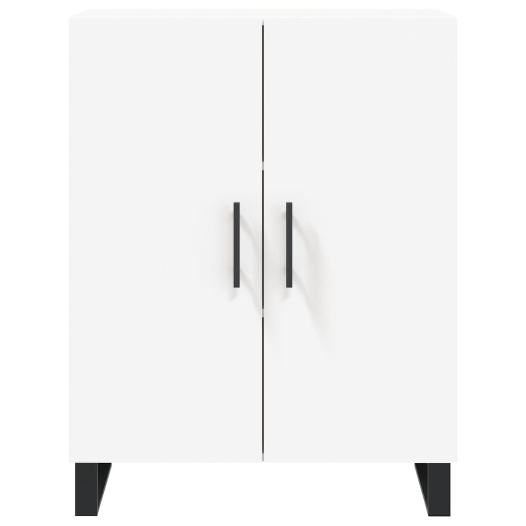 Highboard White 69,5x34x180 cm Engineered Wood